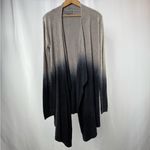 Barefoot Dreams Calypso CozyChic Lite Ombre Wrap Cardigan in Gray Navy Size S/M Photo 1