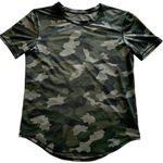 Lululemon athletica camo high neck running training t-shirt sheer jersey Photo 0