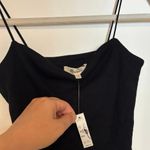 Madewell NWT  Squareneck Tank Top In Black Size XS Photo 7