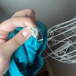 Trina Turk  Womens Party Dress Size 2 Blue Amado Cold Shoulder Summer Daytime Photo 7