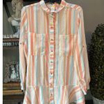 Agua Bendita x REVOLVE Crystal Dress Multi Striped Womens Size Medium Photo 4