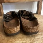 Birkenstock Arizona Mocha Suede Leather sandals size 41 Brown comfort everyday Photo 4