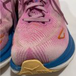 Hoka  Women's Pink and Blue Athletic Shoes Size 6.5D Photo 7