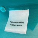 Sigrid Olsen  Sheer Silk button down over blouse. M NWT Y2K Photo 2