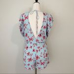 Billabong Size Small Ruffle Up Floral Romper Photo 8