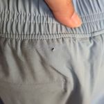 Athleta  Light Blue Textured Brooklyn Jogger Pull-On Waist Women's 10 Tall Photo 2