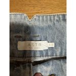 ASTR Denim Jean Shorts Size Medium Buttons Preppy Modern Beach Buttons Photo 2