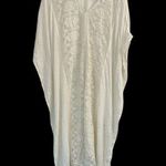 Echo Ivory Lace swim cover up sz L / Xl White Photo 1
