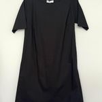 Valentina NWT NEW VLT’s By  Black Short Sleeve Cotton Dress Photo 0