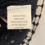 Elegant Women’s Y2K Black Crochet Top Size‎ S/M Size M Photo 4