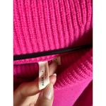 Anthropologie Moth Bright Pink Tunic Brenta‎ Cowl Neck Sweater Women's Size M Size M Photo 6