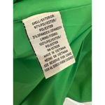 Leslie Fay  Green Sleeveless‎ Ruffle Hem Dress Gold Accent Size 16 Photo 3