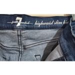7 For All Mankind Women's Highwaist Slim Kick Flare Crop Jeans Size 32 Photo 3