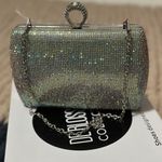 De Blossom Collection De Blossom Beautiful Glittery 4” Heels with Handbag Sz 7.5 Photo 5