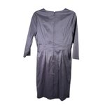 Alex Evenings  Lavender Purple Satin Dress Cocktail Party Wedding Guest Womens 10 Photo 4