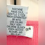 Vintage Alexandra Bartlett Petite Coral Pink Embroidered Sweater Dresses Large P Size undefined Photo 5