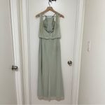 LELA ROSE | Elegant Sage Green Maxi Dress Size 4 Photo 1