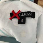 Hell Bunny  Pinup Retro Sea Horse Blue Bow Dress size medium Photo 7