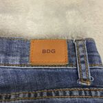 BDG Mid Rise Twig Ankle Jeans Womens Sz 28X30 Blue Dark Wash Skinny Leg Stretch Photo 9