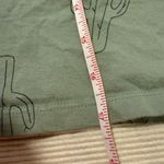 Electric Pink Women’s Cactus Print Tee – Size Small Photo 2