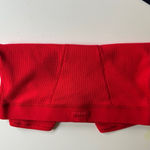 SKIMS  Cotton Rib Boxer Shorts, Cranberry. Size Medium, NWOT Open package Photo 5