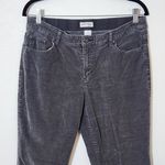st. john's bay  Straight Leg Gray Corduroy Pants Size 12 Gray Cords Photo 1