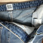 Urban Outfitters BDG raw hem high waist distressed mini denim skirt size XS Photo 2