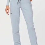 FIGS Zamora High Waisted Dusty Blue Joggers Scrub Pants Womens XXL Tall Nurse Photo 0