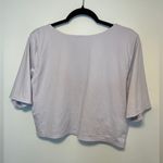 Blackmilk | Matte Black Short Sleeve Crop Top | Lavender Sz XXL Photo 10