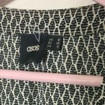 ASOS ‎ jumpsuit short sleeve faux wrap geometric abstract print 6 Photo 3