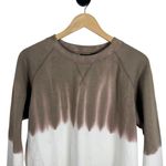 Richer Poorer Women’s Tie Die Crew Neck Sweatshirt Brown/White M Brown Size M Photo 5