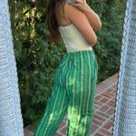 Green drawstring cargo pants Size M Photo 1