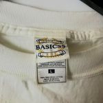 Vintage 90s Man Without A Horse Native T Shirt White Large L Indian Chief Solid Photo 13