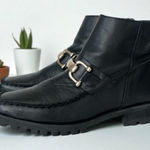 ALOHAS  blaze leather ankle boots horse bit detail 39 US 8 Photo 0