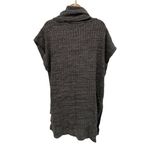 Umgee Sweater Dress Womens Small Grey Ribbed Knit Tunic Lagenlook Cowl Neck Photo 1
