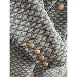 Generation Love Jessie Diamond Quilt Denim Blazer in Vintage Blue Size XS Photo 5