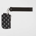 Lululemon  Dual Pouch Wristlet Simple Polka White Black Photo 1