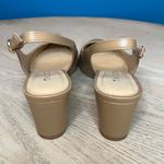 Talbots Kelsey Slingback Pumps Nude Nappa Leather Almond Toe Women’s Size 6.5 Photo 2