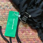 SheIn NWT EZWEAR BLACK MESH TUBE TOP Photo 2