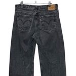 Levi's Levi’s Low Loose Jeans Tech Storm Black Wash Women’s Size 30 Wide Leg High Rise Photo 5