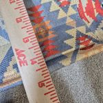 Wrangler Southwestern Aztec Dual Sided Print Canvas 17" Wide Tote Rodeo Cowgirl Photo 10