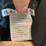 Vintage Plaza South Black Ruffle Embroidered Two Piece Blazer Skirt Set Suit Size 10 Photo 5