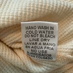 &merci &merci cream off shoulder knit top sz S Photo 4