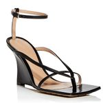 Bottega Veneta Stretch Strappy Sandals, Lounge Nappa Black Size 40.5 New $1,100 Photo 8