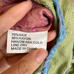 Vintage Goody Goody California Silk Blend Top S Damask Artsy Unique Pink Size undefined Photo 2