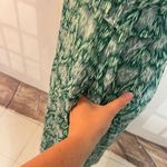 Olivia James The Label Green Dreamscape Pine Ruffles Smocked Lila Dress Small Photo 6