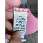 L.L.Bean Pink Quilted Jacket Gold Full-Zip Granola Classic Hiking Preppy Cozy L Photo 6