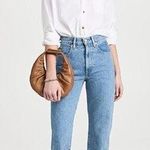 đź’•SLVRLAKEđź’• London Crop Jeans ~ Fool For Love Blue 31 NWT Photo 0