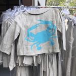 Rare find… NWT Sally Bridge Designs nautical apparel, linen jacket. Tan Photo 1