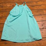 Old Navy  Active Teal Ribbed Racerback Tank Top Women's Size Small Photo 3